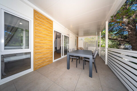 Resort Jezera Lovišća - mobilhome Premium, ostrov Murter, Chorvatsko