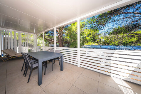 Resort Jezera Lovišća - mobilhome Premium, ostrov Murter, Chorvatsko