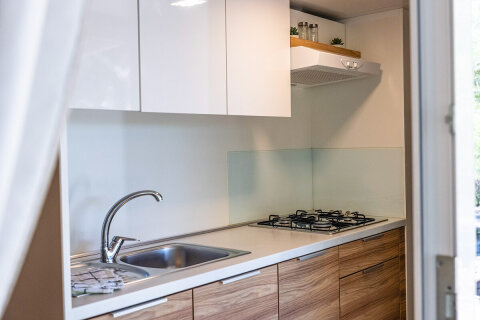 Resort Jezera Lovišća - mobilhome Comfort, ostrov Murter, Chorvatsko