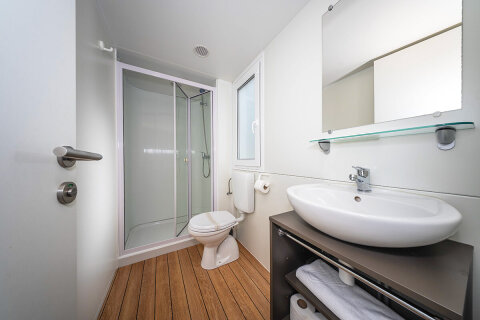 Resort Jezera Lovišća - mobilhome Comfort, ostrov Murter, Chorvatsko