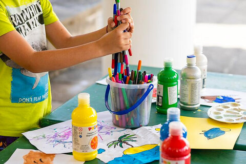 Resort Jezera Lovišća - kreativní dílna, ostrov Murter, Chorvatsko