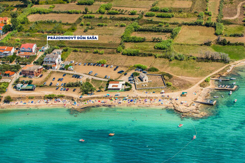 Prázdninový dům Saša - písečná pláž 100 m od domu, Povljana, ostrov Pag, Chorvatsko