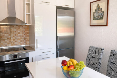 Prázdninový dům Mali Raj - kuchyň, ostrov Drvenik Veli, Chorvatsko