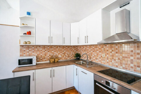 Prázdninový dům Mali Raj - kuchyň, ostrov Drvenik Veli, Chorvatsko