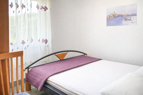 Prázdninový dům Mali Raj - ložnice, ostrov Drvenik Veli, Chorvatsko