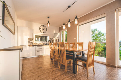 Prázdninový dům Gracia - kuchyň s jídelnou, Jadranovo, Crikvenická riviéra, Chorvatsko