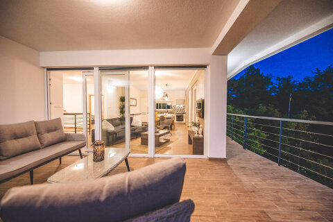 Prázdninový dům Gracia - terasa, Jadranovo, Crikvenická riviéra, Chorvatsko