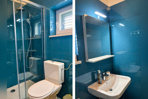 Prázdninový dům Mila - koupelna, ostrov Pag, Chorvatsko