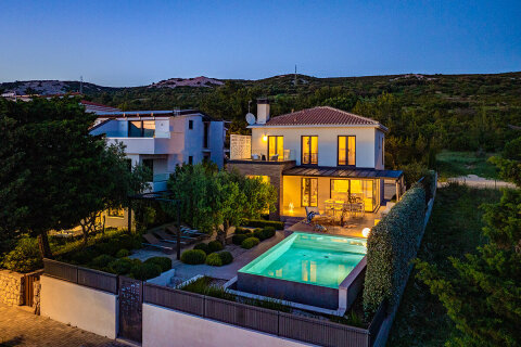 Prázdninový dům Lunjsko, Stara Novalja, ostrov Pag, Chorvatsko