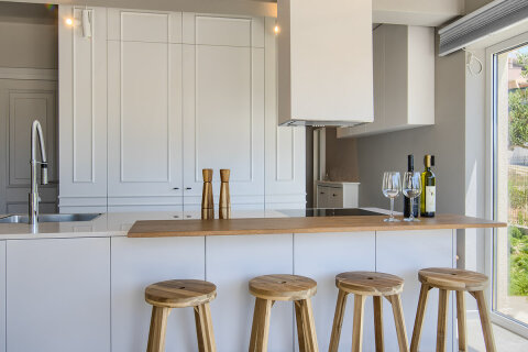 Prázdninový dům Lunjsko - kuchyň, Stara Novalja, ostrov Pag, Chorvatsko