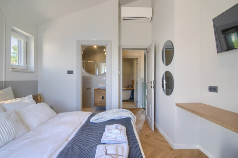 Prázdninový dům Lunjsko - ložnice 1, Stara Novalja, ostrov Pag, Chorvatsko