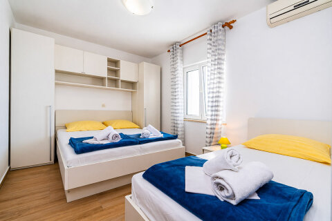A1 - apartmány Erik, Metajna, ostrov Pag, Chorvatsko
