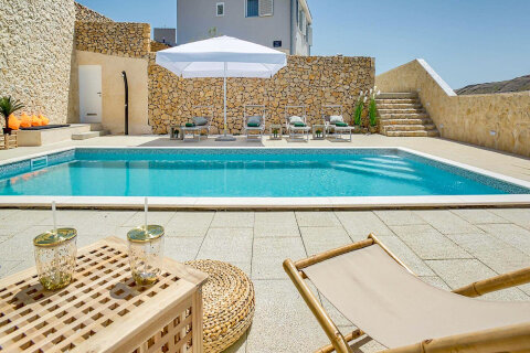 Prázdninový dům Berta, Metajna, ostrov Pag, Chorvatsko