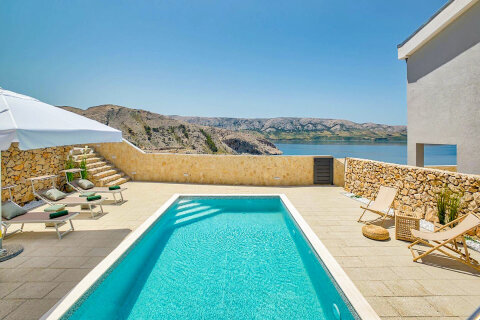 Prázdninový dům Berta, Metajna, ostrov Pag, Chorvatsko