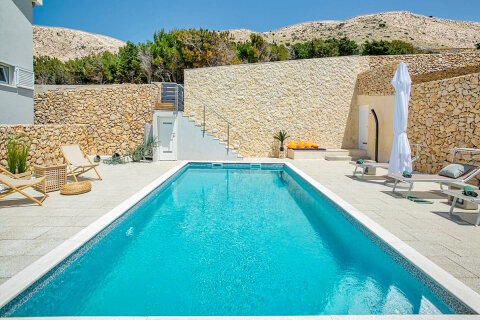 Prázdninový dům Berta, Metajna, ostrov Pag, Chorvatsko