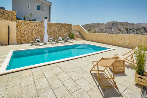 Prázdninový dům Berta, Metajna, ostrov Pag, Chorvatsko