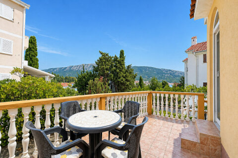 A1A - apartmány Marijo, Baška, ostrov Krk, Chorvatsko
