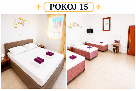 Pension Aura - pokoj 15, Sabunike, Zadarská riviéra, Chorvatsko