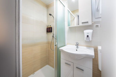 MHFW - Mobilhome Family 6+2 C zona Whirpool pro 6–8 osob, Almissa Resort, Omiš, Chorvatsko