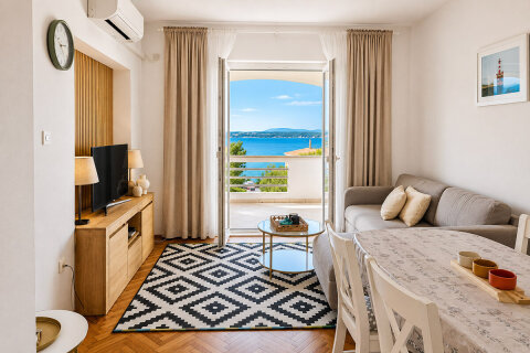 A2 - apartmány Vedrana, Tkon, ostrov Pašman, Chorvatsko