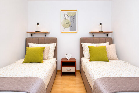 A1 - apartmány František, Njivice, ostrov Krk, Chorvatsko