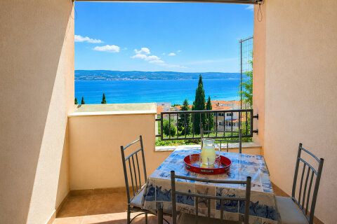 A2 - apartmány Mali Luka, Duće, Omišská riviéra, Chorvatsko