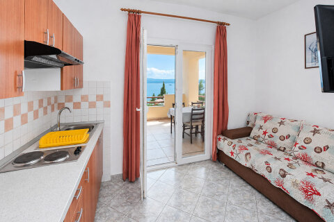 A3 - apartmány Mali Luka, Duće, Omišská riviéra, Chorvatsko