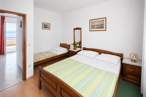 A3 - apartmány Mali Luka, Duće, Omišská riviéra, Chorvatsko