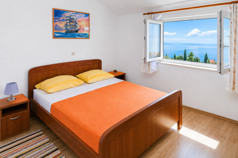 A4 - apartmány Mali Luka, Duće, Omišská riviéra, Chorvatsko