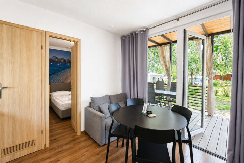 MHRB - Mobilhome Relax 5+1 (B) pro 5–6 osob, Almissa Resort, Omiš, Chorvatsko