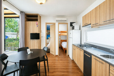 MHRB - Mobilhome Relax 5+1 (B) pro 5–6 osob, Almissa Resort, Omiš, Chorvatsko