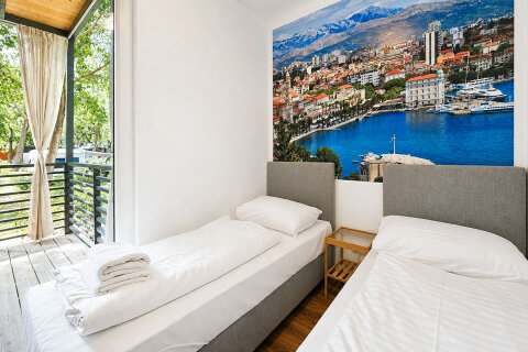MHRB - Mobilhome Relax 5+1 (B) pro 5–6 osob, Almissa Resort, Omiš, Chorvatsko