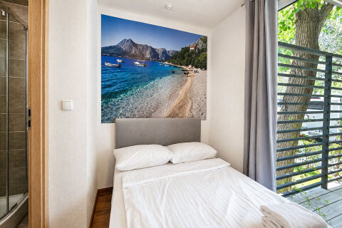 MHRB - Mobilhome Relax 5+1 (B) pro 5–6 osob, Almissa Resort, Omiš, Chorvatsko