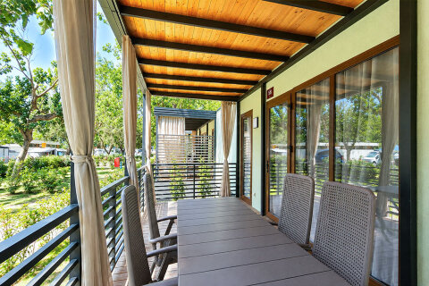 MHRB - Mobilhome Relax 5+1 (B) pro 5–6 osob, Almissa Resort, Omiš, Chorvatsko