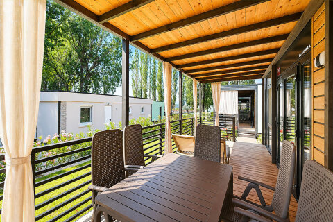 MHAC - Mobilhome Adria Superior 4+1 C zona pro 4–5 osob, Almissa Resort, Omiš, Chorvatsko