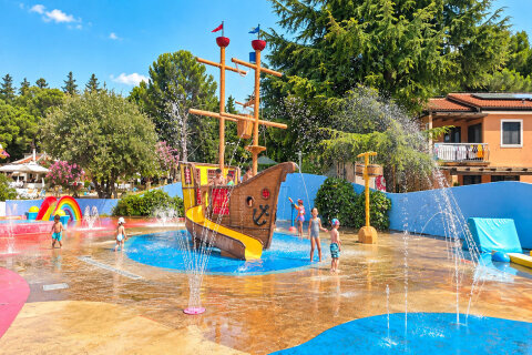 Vodní park Dundo, apartmánový resort Stella Maris, Umag, Istrie