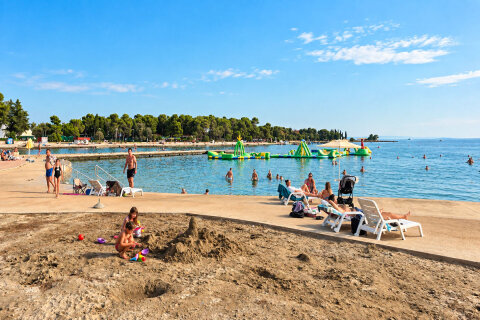 Pláž Katoro, Umag, Istrie