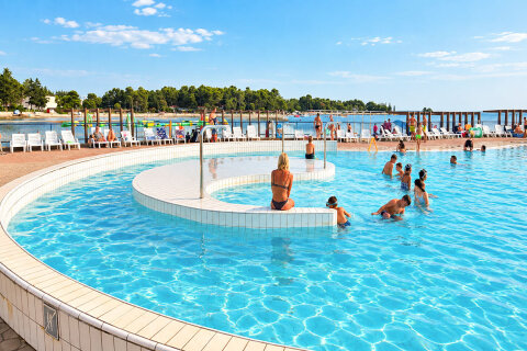 Bazén Sol Katoro, Umag, Istrie, Chorvatsko