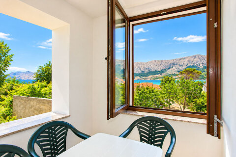 A2 - apartmány Badem, Baška, ostrov Krk, Chorvatsko