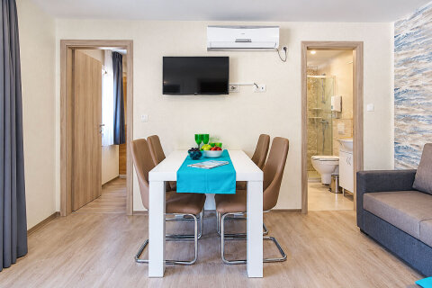 Mobilhome Deluxe pro 4–6 osob, Banjole, Istrie, Chorvatsko
