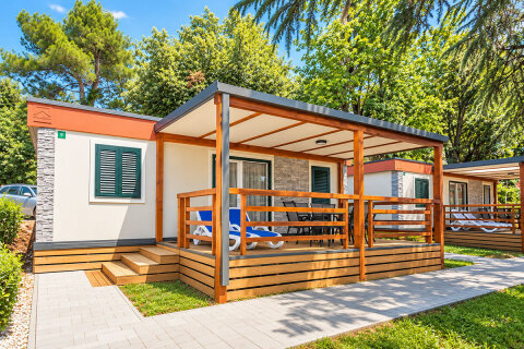 Mobilhome Deluxe pro 4–6 osob, Banjole, Istrie, Chorvatsko