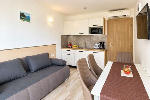 Apartmán pro 2–4 osoby, resort Centinera***, Banjole, Istrie, Chorvatsko