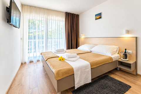 Apartmán pro 2–4 osoby, resort Centinera***, Banjole, Istrie, Chorvatsko