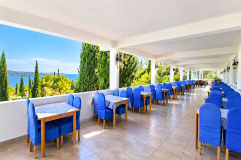 Apartmány Medena - restaurace, Seget Donji, Trogirská riviéra, Chorvatsko