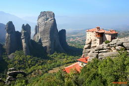 Řecko, kláštery Meteora