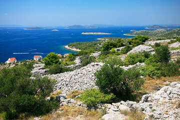 Murter, ostrov Murter, Chorvatsko