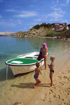 Pag-Bošana - dovolená s dětmi, ostrov Pag, Chorvatsko