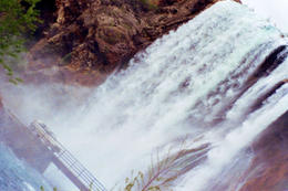 Vodopády Topoljski buk, řeka Krka, Chorvatsko