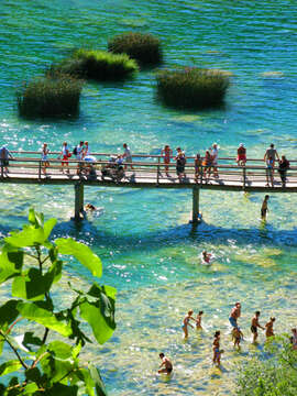 Skradinské vodopády, Národní park Krka, Chorvatsko