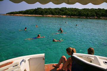 Lodí výlet na ostrovy Olib a Silba, ostrov Pag